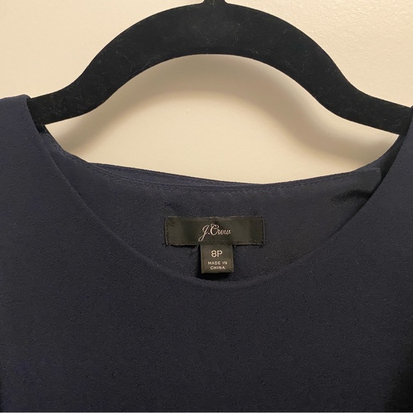 J. Crew Sleeveless Ruffle 365 Crepe Jumpsuit - Picture 5 of 16